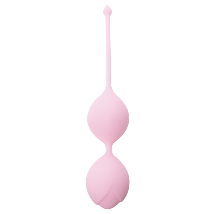 Вагінальні кульки - Silicone Kegel Balls Light Pink, 36 мм, 90 г