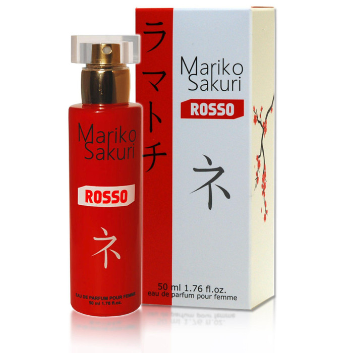 Жіночі парфуми з феромонами - Aurora Mariko Sakuri Rosso Women, 50 мл