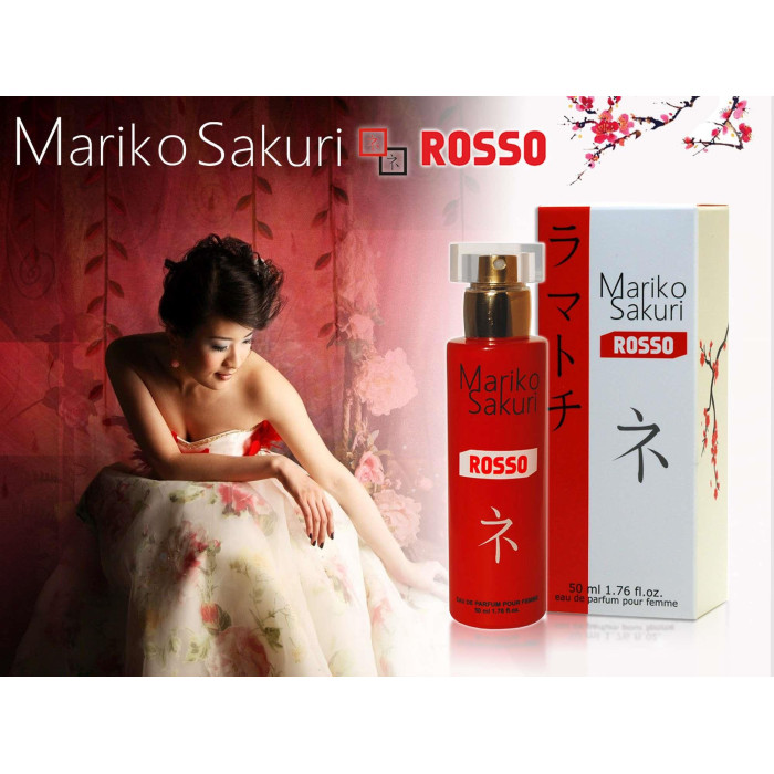 Жіночі парфуми з феромонами - Aurora Mariko Sakuri Rosso Women, 50 мл