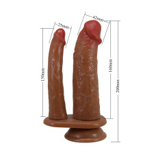 Вібратор - Pretty Love Hulbert Double Dildos Latin