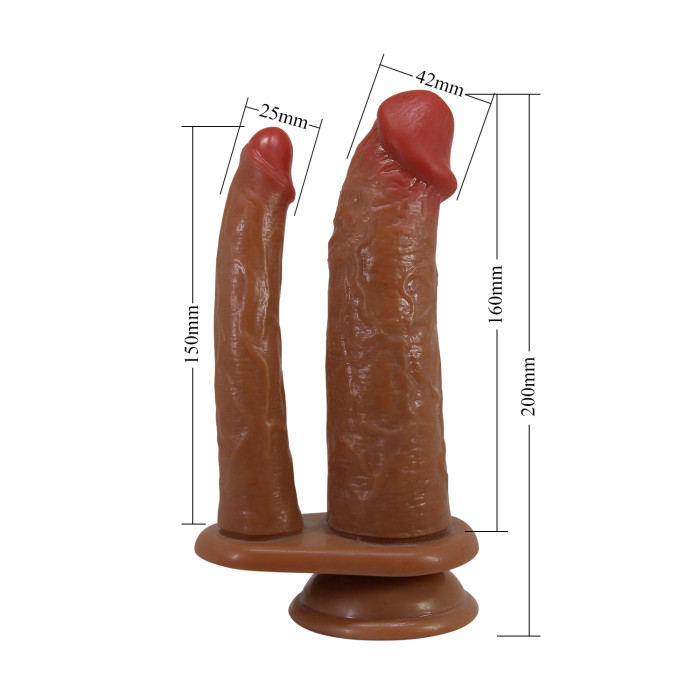Вібратор - Pretty Love Hulbert Double Dildos Latin