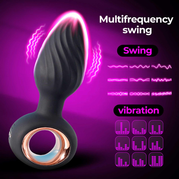 Анальна пробка - Aisi Twisting Anal Plug