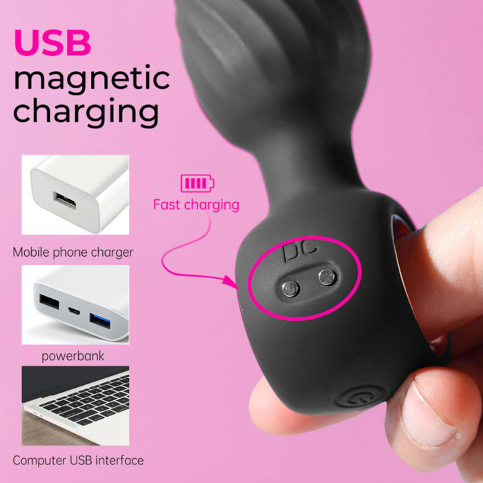 Анальна пробка - Aisi Twisting Anal Plug