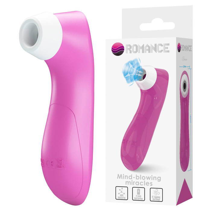 Вакуумний стимулятор - Romance Sucking Pleasure Stimulator Breeze Pink