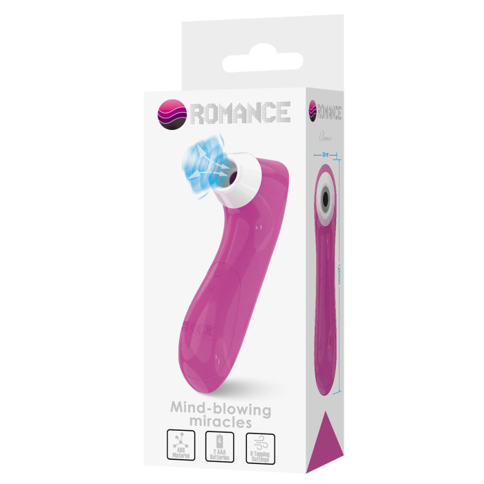 Вакуумний стимулятор - Romance Sucking Pleasure Stimulator Breeze Pink