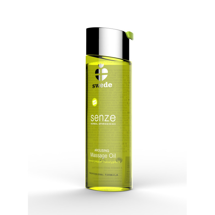 Масажна олія - Swede Senze Arousing Lemon Pepper Eucalyptus, 150 мл