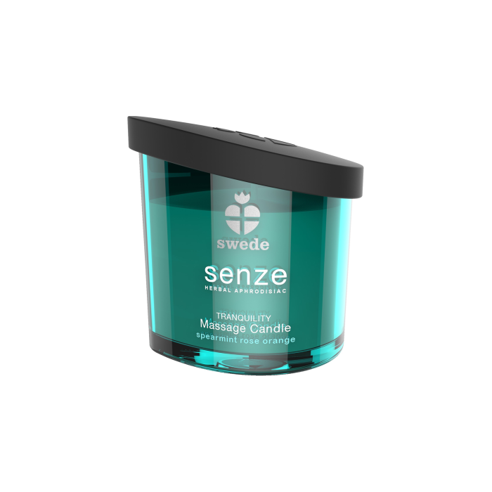 Масажна свічка - Swede Senze Tranquility Spearmint Rose Orange, 150 мл