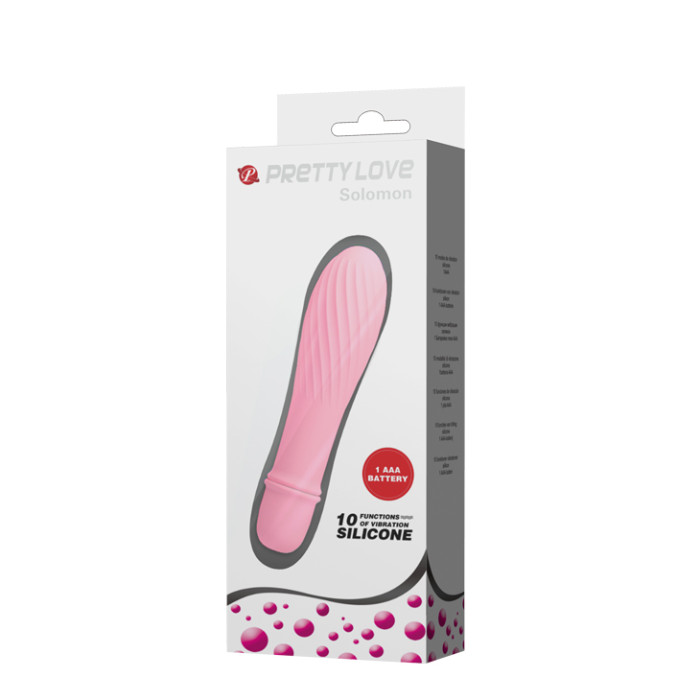 Вібратор - Pretty Love Solomon Vibrator Light Pink