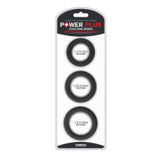 Ерекційні кільця - Power Plus Soft Silicone Snug Ring Black