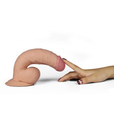 Реалістичний вібратор - The Ultra Soft Dude Vibrating 8.5"