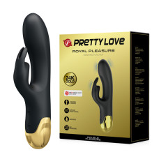 Вібратор - Pretty Love Royal Pleasure Double Pleasure Black