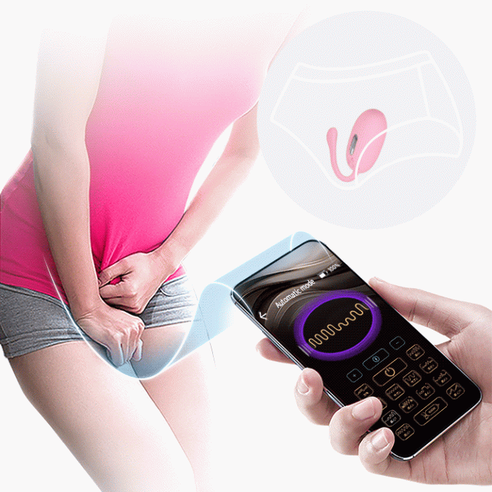 Віброяйце - Pretty Love Doreen Electric Shock Egg Light Pink (App)