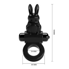 Ерекційне кільце - Pretty Love Exciting Ring Black