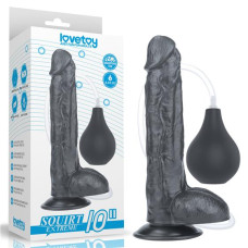 Фалоімітатор - Squirt Extreme Dildo 10" Black