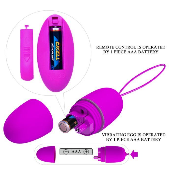 Віброяйце - Pretty Love Selkie Vibrating Egg Purple