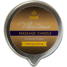 Масажна свічка - Vibratissimo Caramel Cream, 100 мл