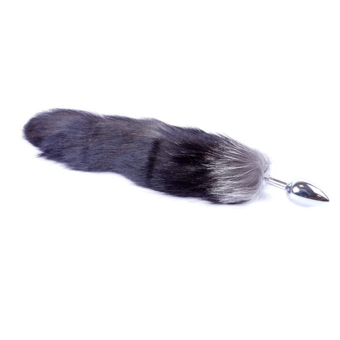 Анальна пробка - Fox Tail 2XL - Black