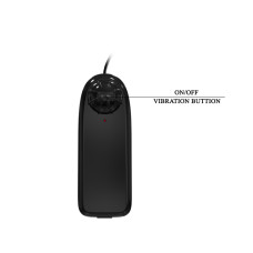 Реалістичний вібратор - Inflatable Vibrating Dildo Flesh