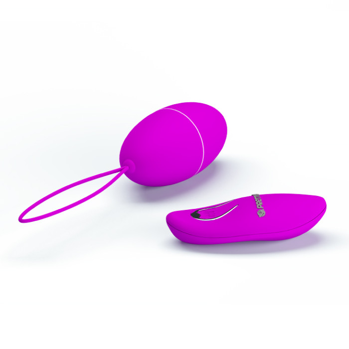 Віброяйце - Pretty Love Joanne Vibrating Egg Purple