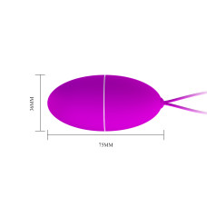 Віброяйце - Pretty Love Joanne Vibrating Egg Purple