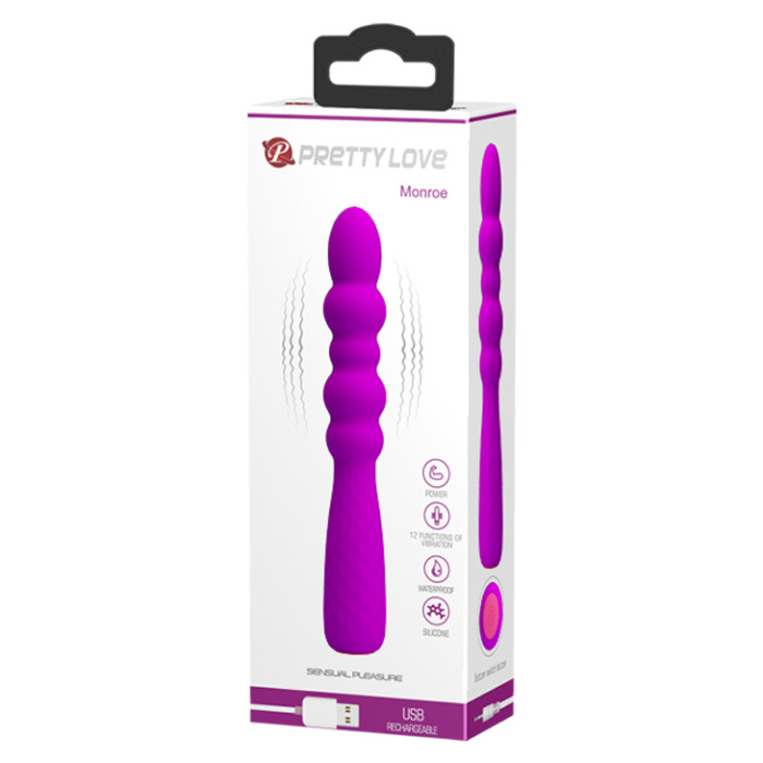 Вібратор - Pretty Love Monroe Vibrator Purple