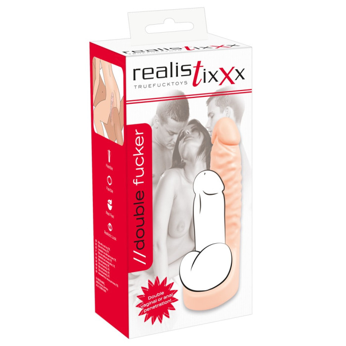 Насадка на член - Realistixxx Double Fucker
