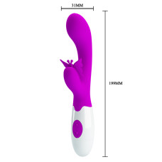 Вібратор - Pretty Love Butterfly Kiss Vibrator Purple