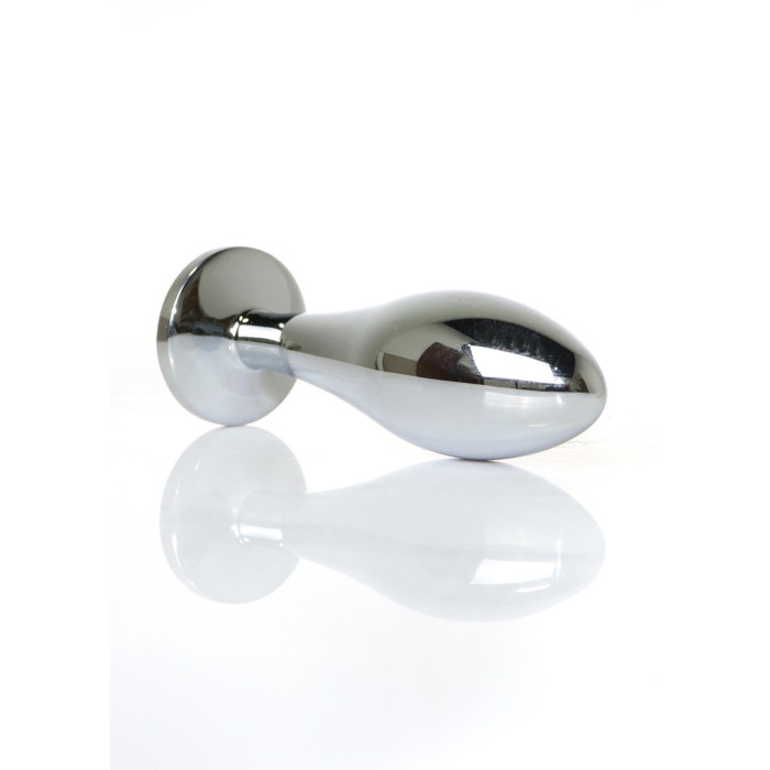 Анальна пробка - Jewellery Silver Plug M Pink