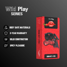 Набір БДСМ - Erospace Wild Play BDSM Set 4 pcs C7