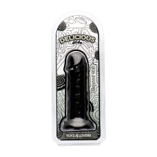 Фалоімітатор з ароматом лакриці - Toyz4lovers Delicious Dildo Liquorice, 15 см