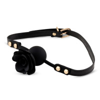 Кляп - Black Rose Ball Gag