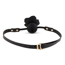 Кляп - Black Rose Ball Gag