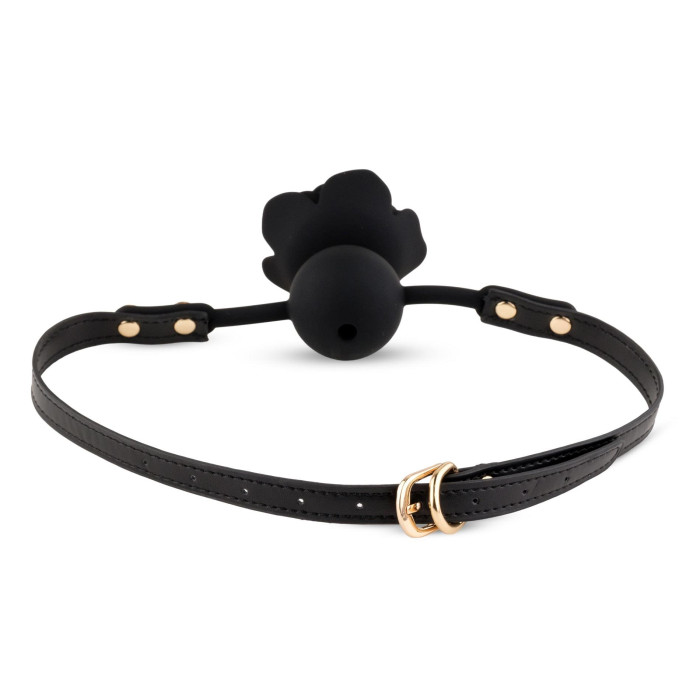 Кляп - Black Rose Ball Gag