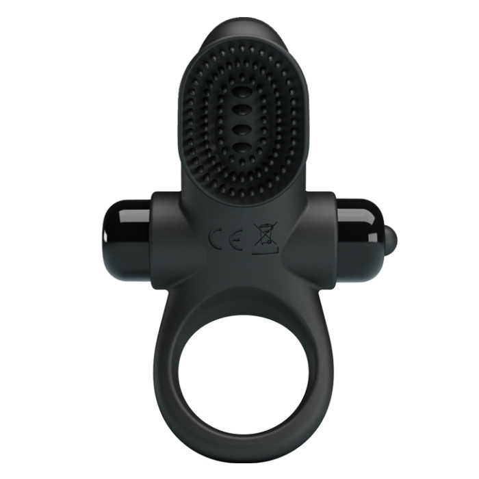 Ерекційне кільце - Pretty Love Vibrant Penis Ring II Black