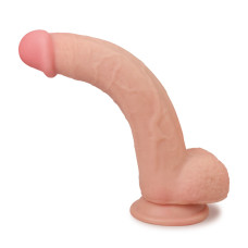 Фалоімітатор - Sliding-Skin Dual Layer Dong 9" Flesh