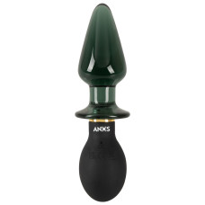 Анальний стимулятор - ANOS Double-Ended Butt Plug With Vibration