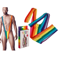 Чоловічі стрінги - Rainbow Mankini One Size