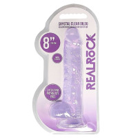 Фалоімітатор - Realrock Dildo 8" Purple