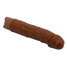 Реалістичний вібратор - Pretty Love Leander Realistic Vibrating Dildo Brown