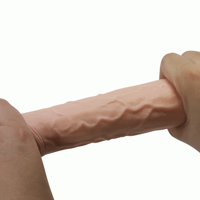 Реалістичний вібратор - Pretty Love Osric Realistic Vibrating Dildo Flesh