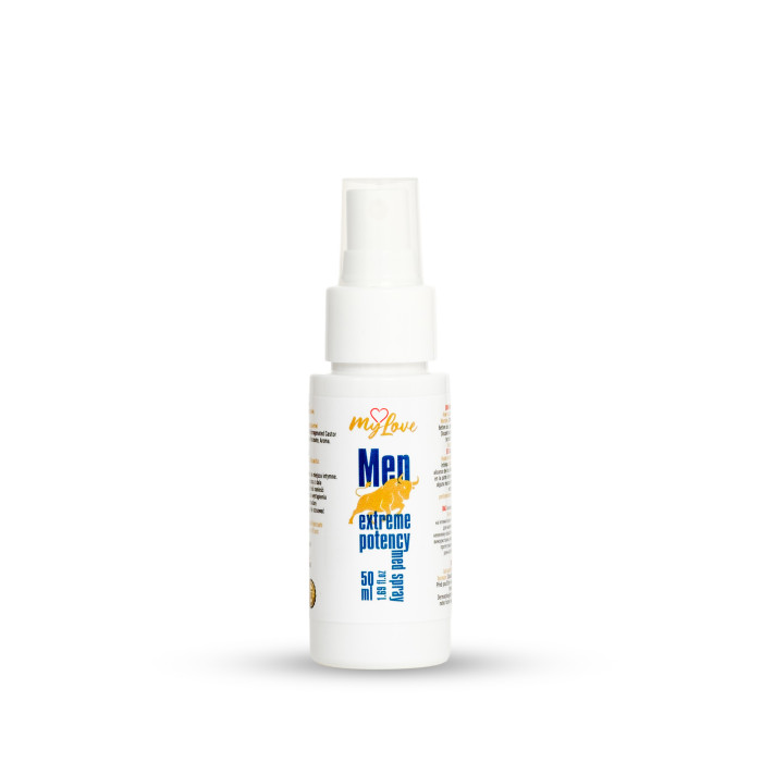 Інтимний спрей-лубрикант для чоловіків - MyLove Man Extreme Potency Med Spray, 50 мл
