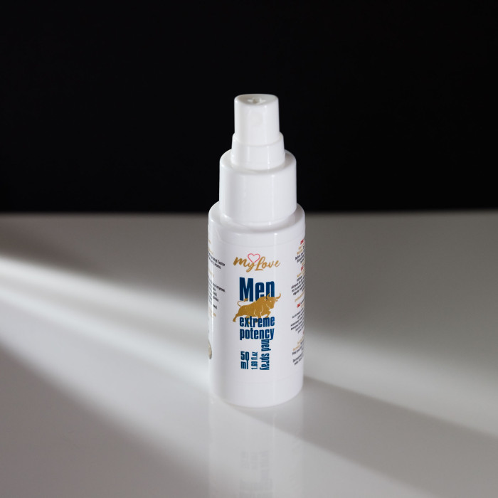 Інтимний спрей-лубрикант для чоловіків - MyLove Man Extreme Potency Med Spray, 50 мл