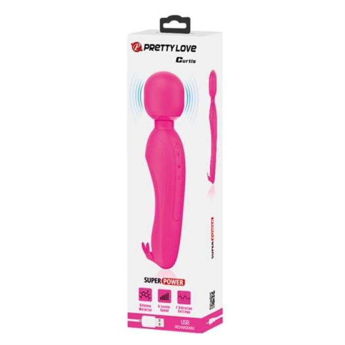 Вібратор - Pretty Love Curtis Massager Pink