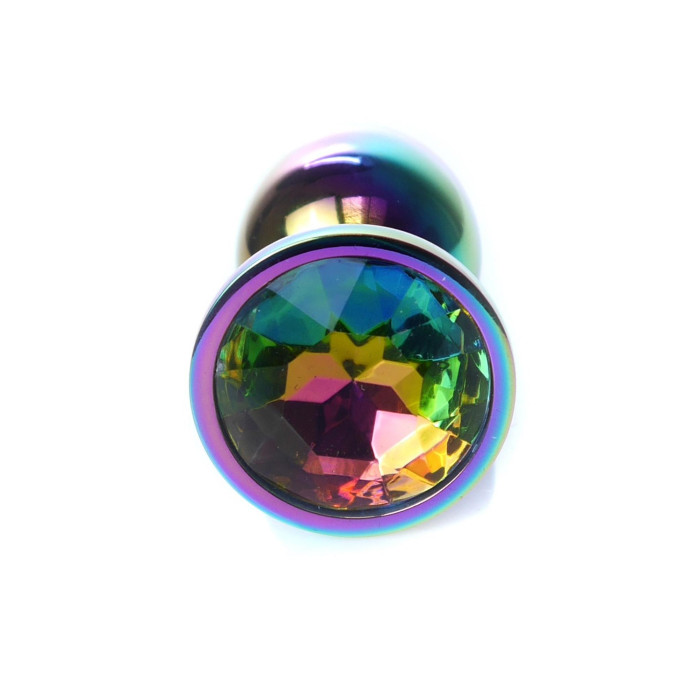 Анальна пробка - Jewellery Multicolour Plug Clear
