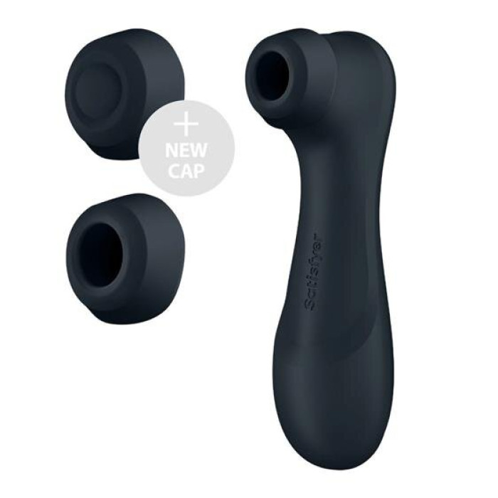 Кліторальний стимулятор - Satisfyer Pro 2 Generation 3 With Liquid Air Black Bluetooth/(App)