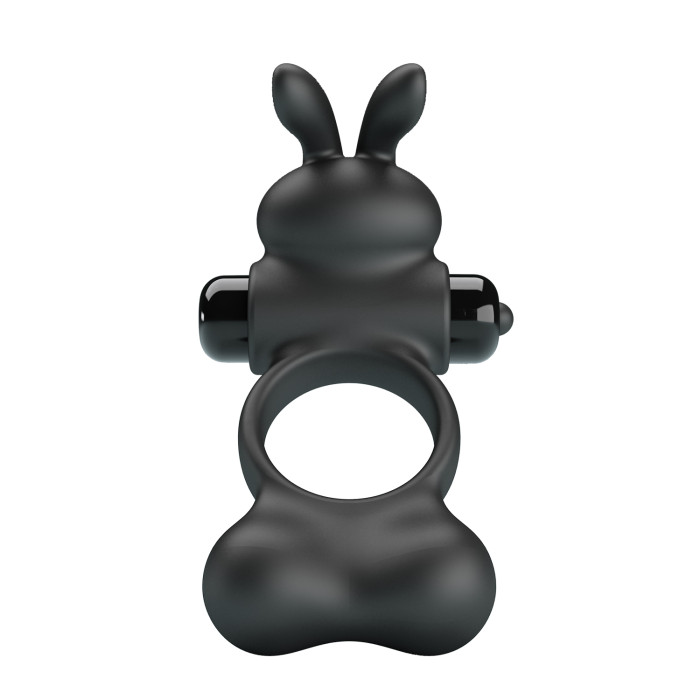 Ерекційне кільце - Pretty Love Vibrant Penis Ring Yusuf Black
