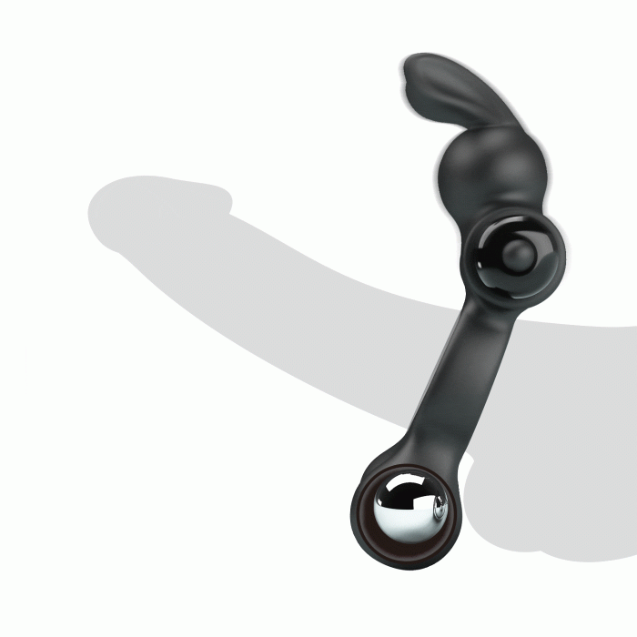 Ерекційне кільце - Pretty Love Vibrant Penis Ring Yusuf Black