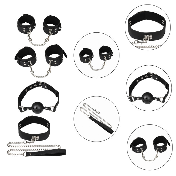 Набір БДСМ - Erospace Wild Play BDSM Set 5 pcs C11