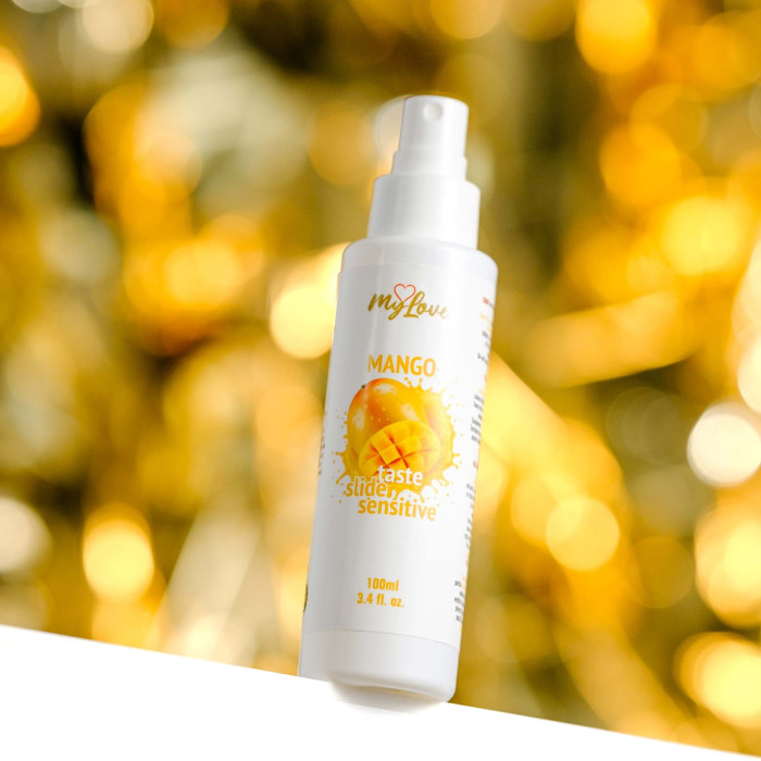 Інтимний гель-лубрикант - MyLove Taste Slide Sensitive Mango, 100 мл