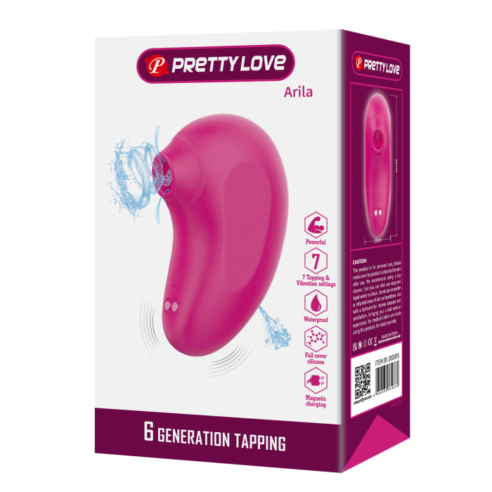 Кліторальний вібростимулятор - Pretty Love Arila Clitoral Suction Vibrator